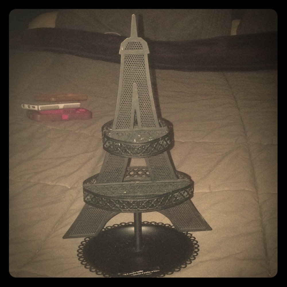 Eiffel Tower Earrong and Jewelry Holder